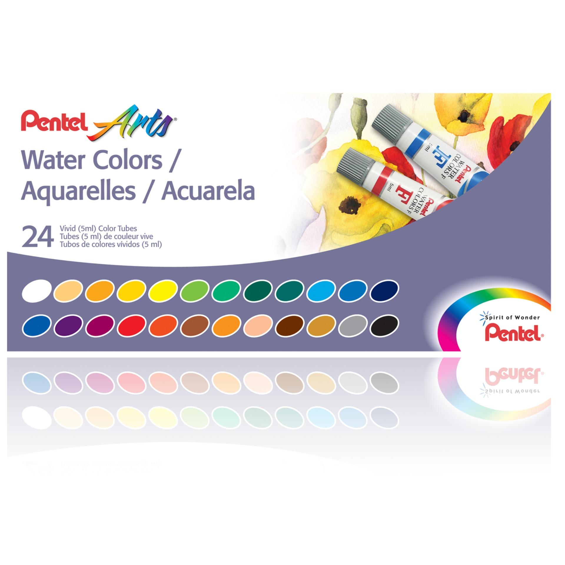 MÀU NƯỚC PENTEL 24 MÀU