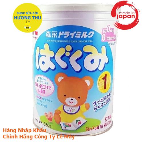 Sữa Bột Morinaga số 1 lon 850gr (cho bé 0 - 6 tháng tuổi)