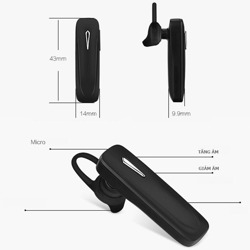 Tai nghe Bluetooth BT-01 không dây kiểu dáng thể thao