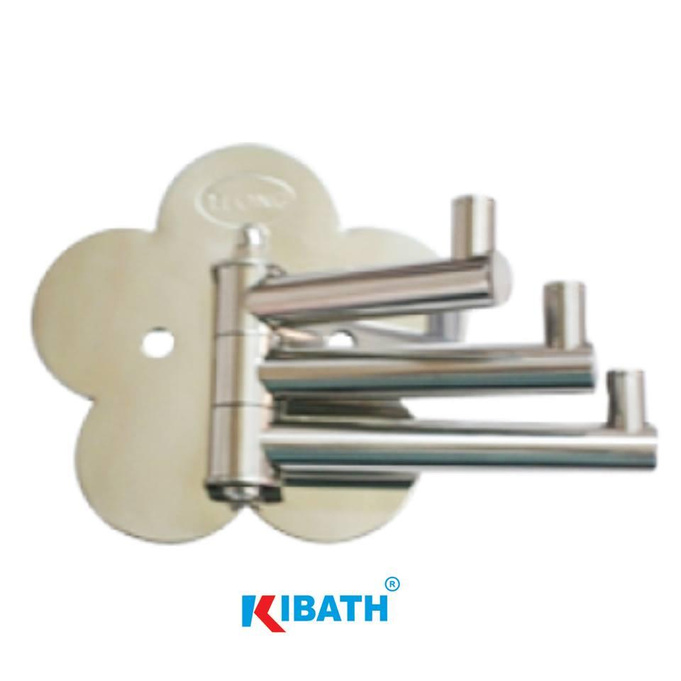 [HCM]Móc áo 3 chia KIBATH 407