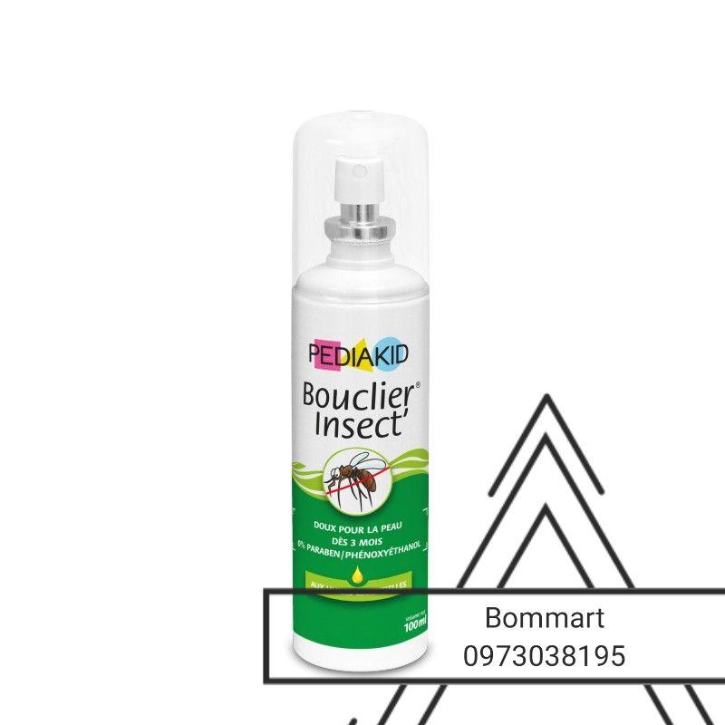 Xịt chống muỗi PEDIAKID pháp cho bé từ 3 tháng