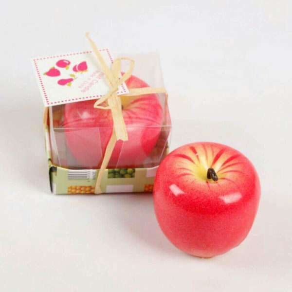 Combo 2 nến thơm hình quả táo loại to