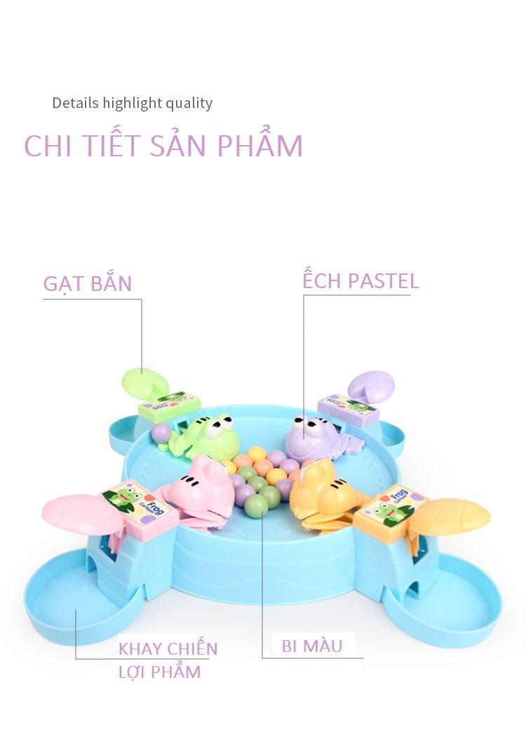 Đồ Chơi Ếch Ăn Đậu 1 - 4 Người Chơi