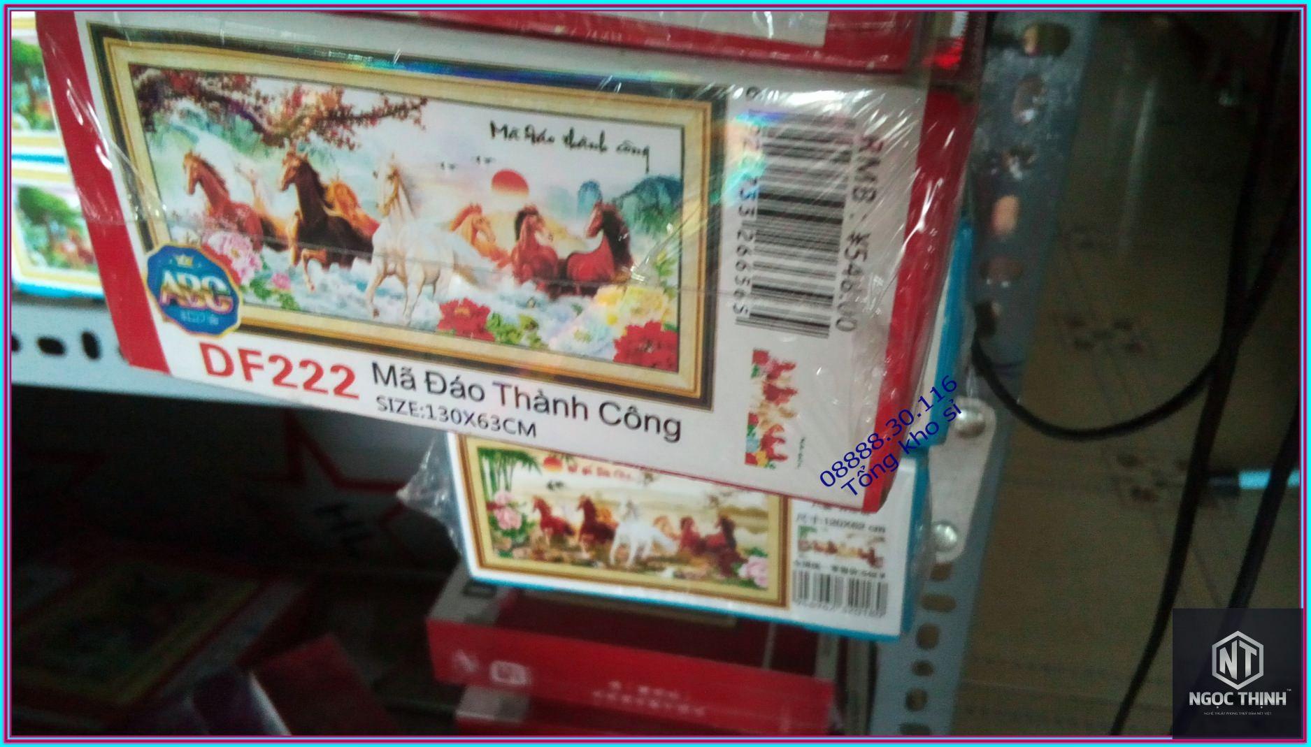 Tranh đính đá Mã đáo thành công DF222-Ngọc Thịnh