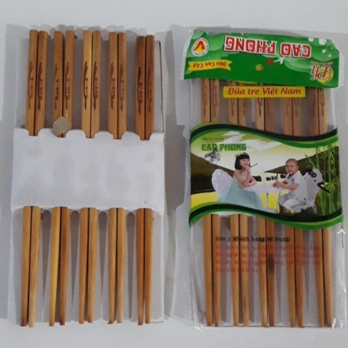 Com bo 2 Bó đũa tre Cao Phong