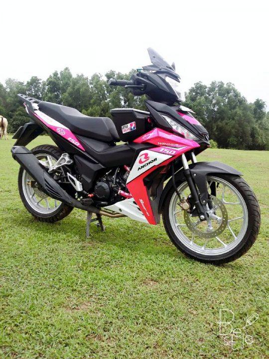 Cảng Sau Indo Winner và Exciter 150