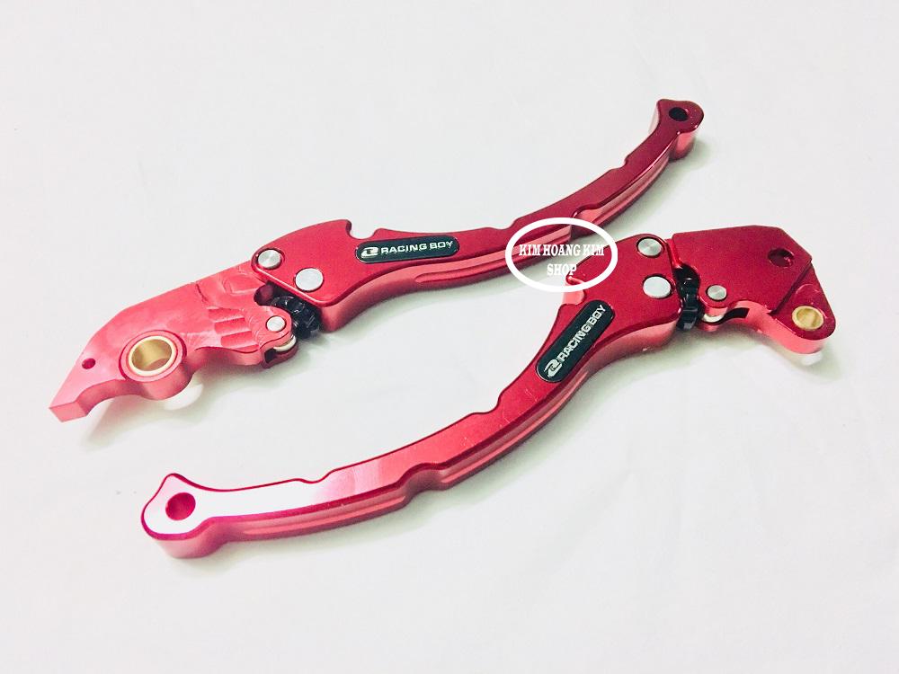 Tay thắng côn RCB nhôm CNC dành cho Airblade màu Đỏ