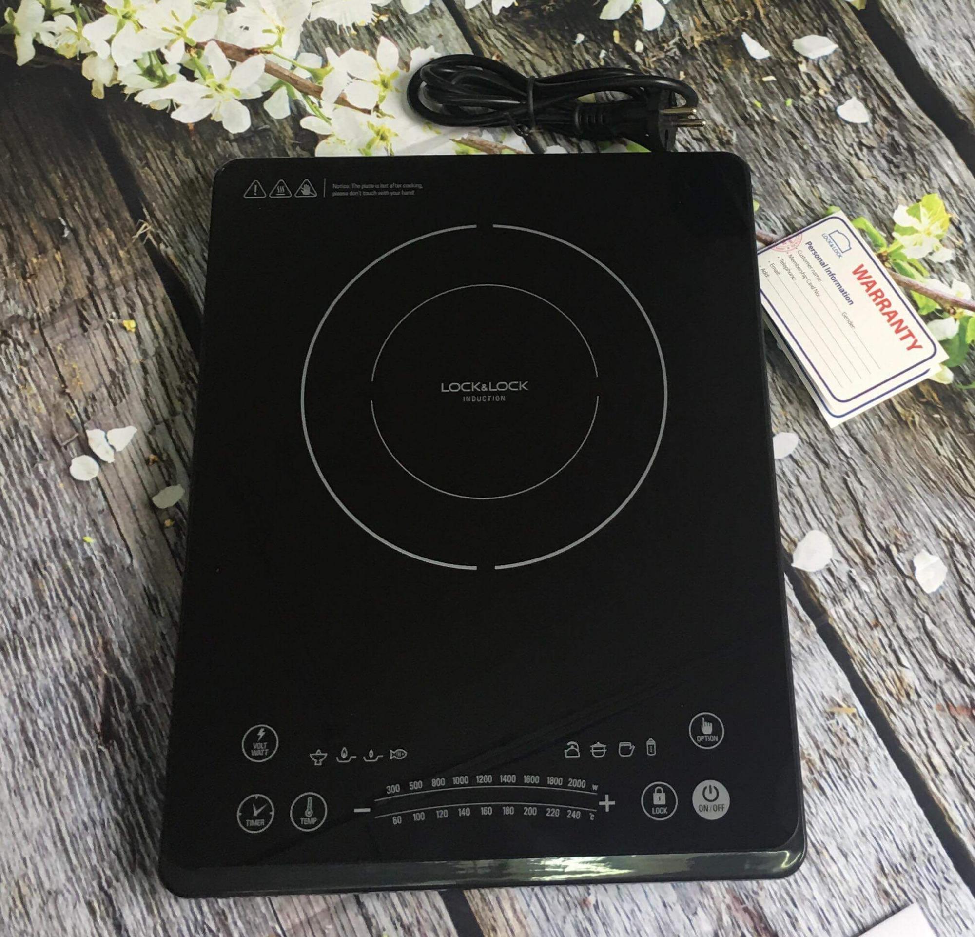 BẾP TỪ ULTRA-Slim Lock&Lock EJI131BLK 2000W)