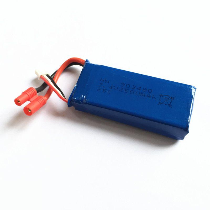 Pin lipo 7,4  2s 2500mah cho xe hoặc flycam