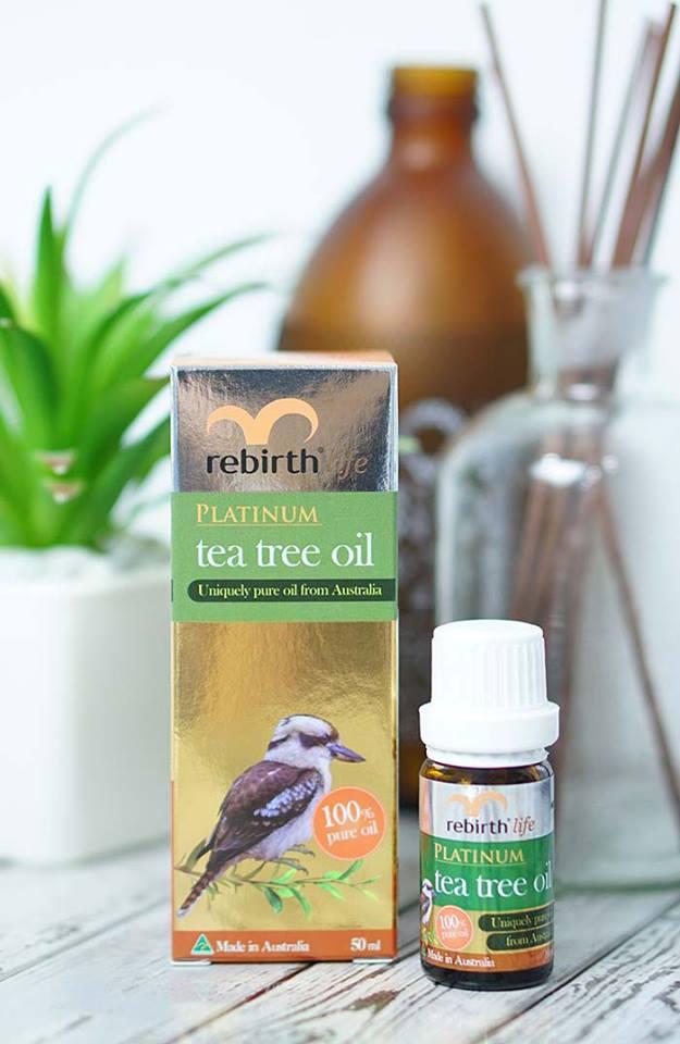 [HCM]Tinh dầu tràm trà Rebirth Life 10ml