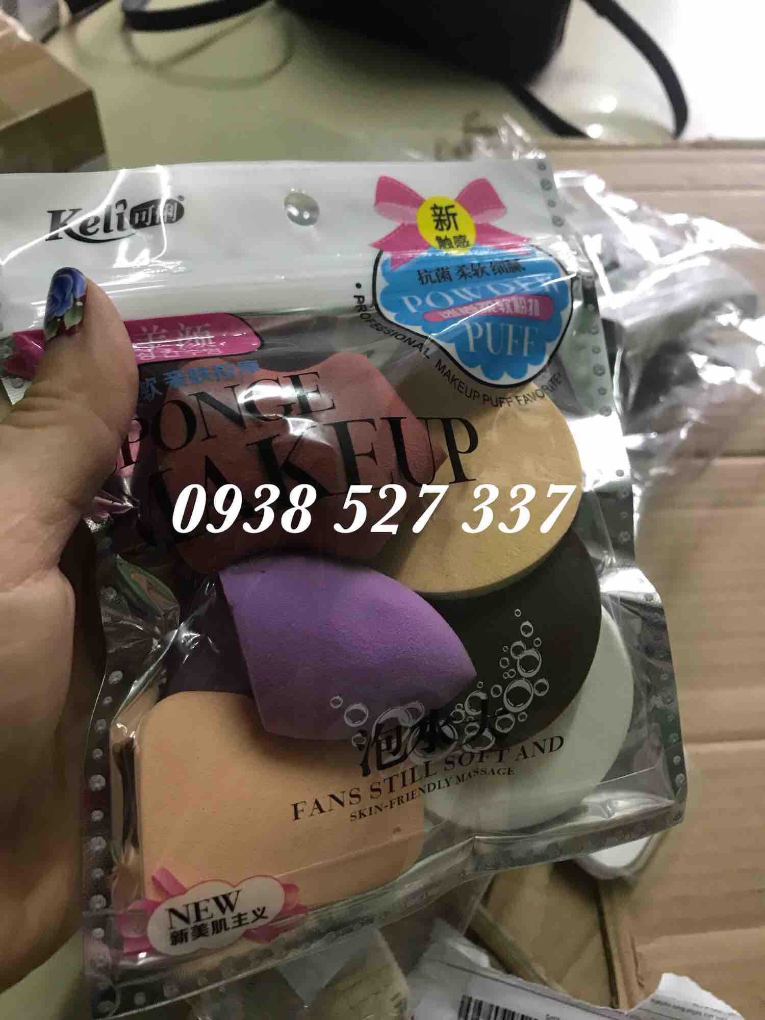 Bộ 6 bông phấn giá sỉ siêu rẻ