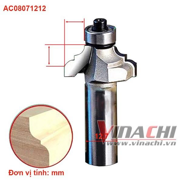 Mũi phay chỉ cửa cong Tideway AC0807