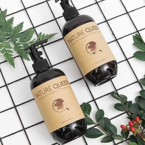 [HCM]Bộ dầu gội dầu xả Nature Queen 100ml