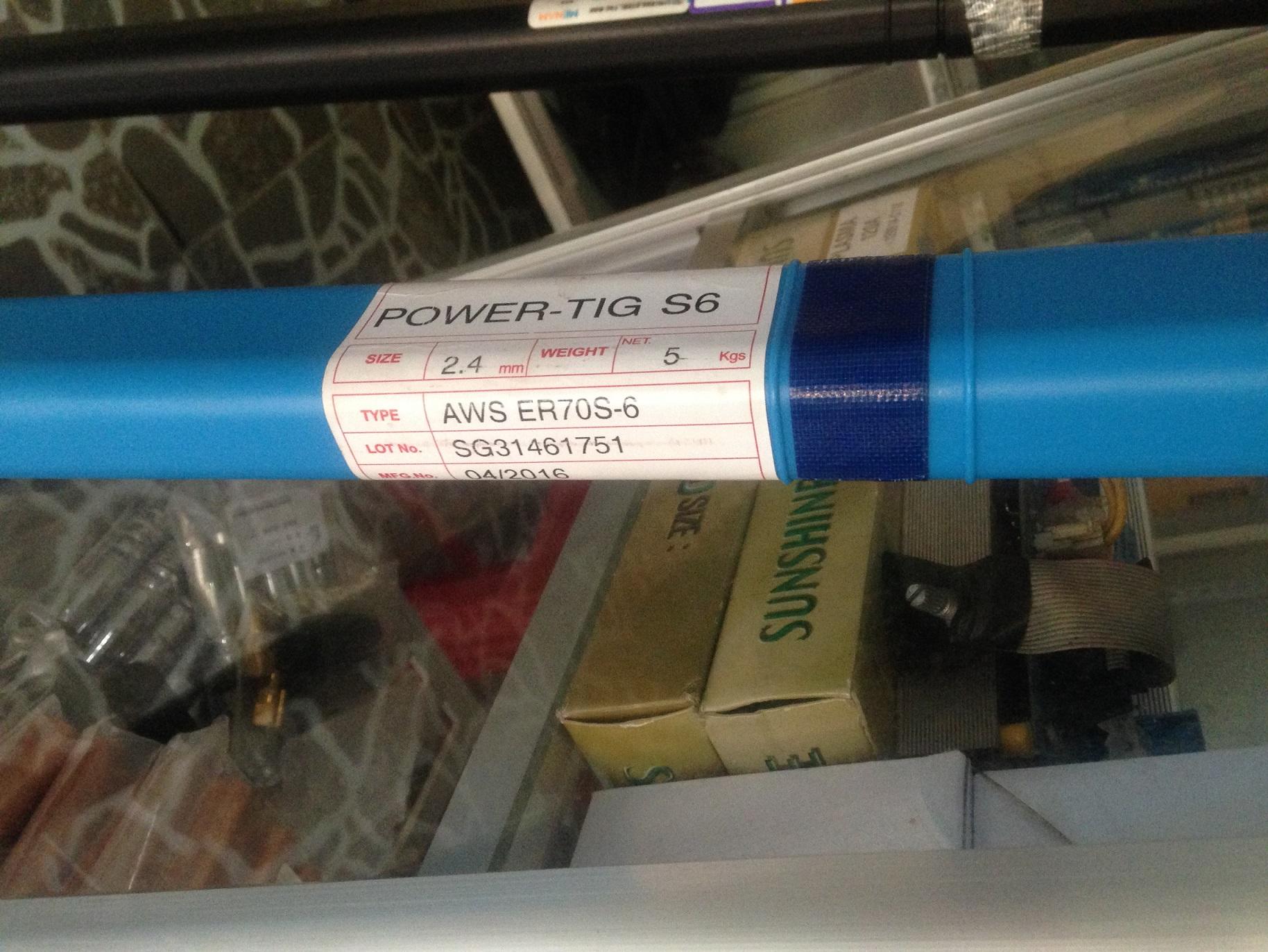 [Hcm]Tig Iron Welding Rods 70S6- 2.4 - 5Kg/Box for Argon Welding