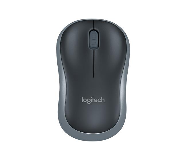 Chuột không dây Logitech B175 - đầu thu USB 2.4Ghz, pin 1 năm, nhỏ gọn, thiết kế thuận cả 2 tay, phù hợp PC/ Laptop