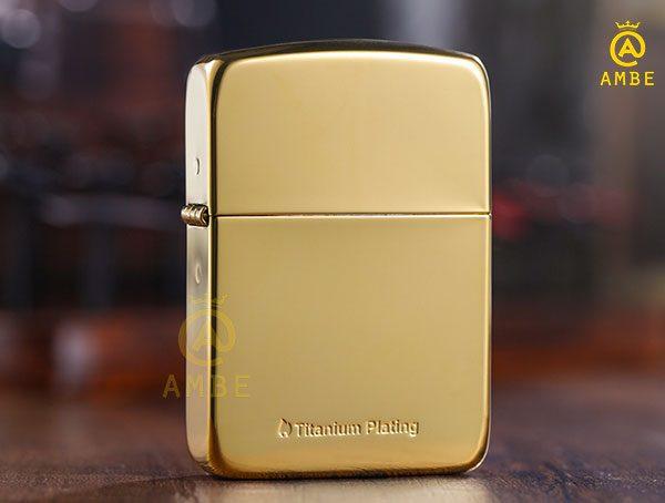 Zippo tái bản 1941 mạ Titanium Z174