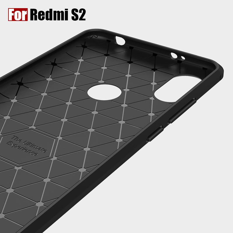 Ốp lưng phay xước cho Xiaomi Redmi S2 chống sốc