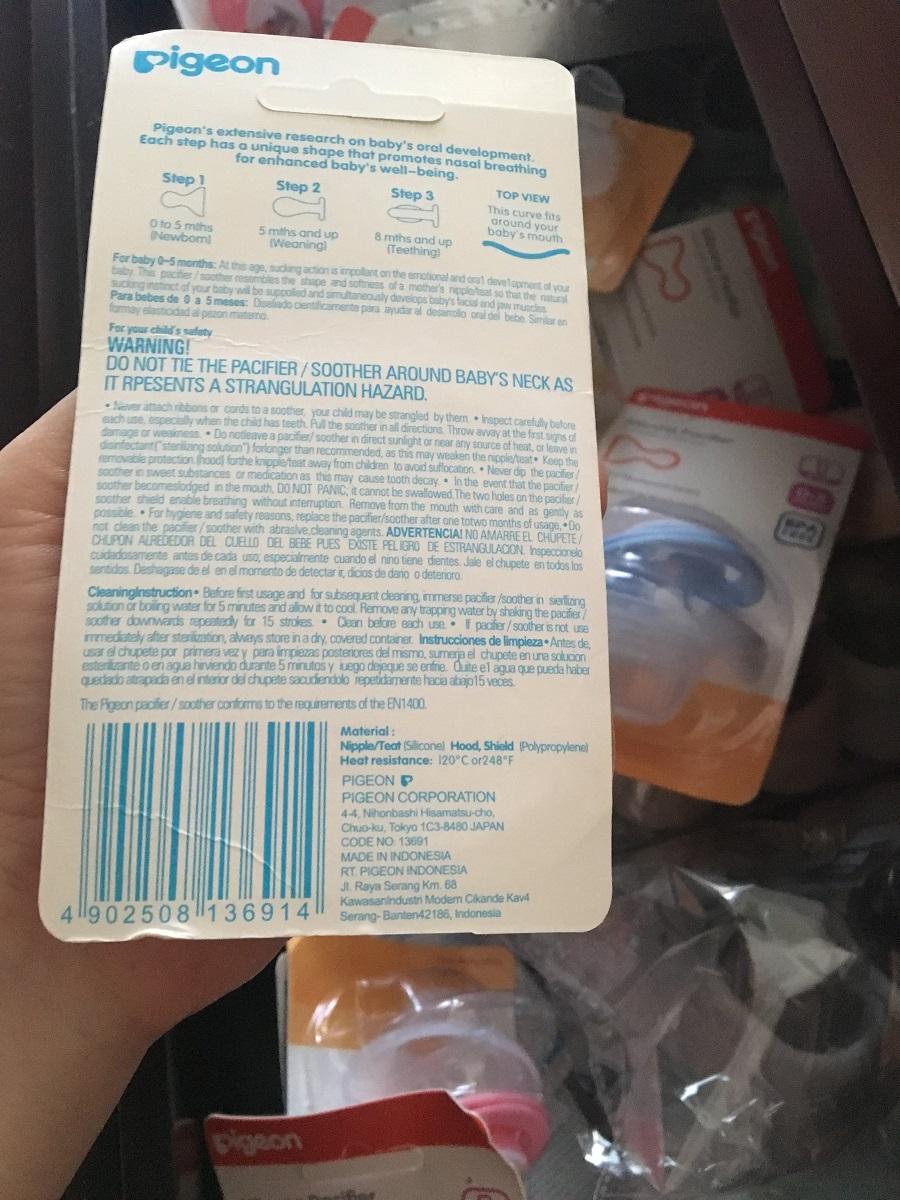 TY NGẬM PIGEON ĐẦU DẸP STEP 2 (5 - 8 THÁNG)