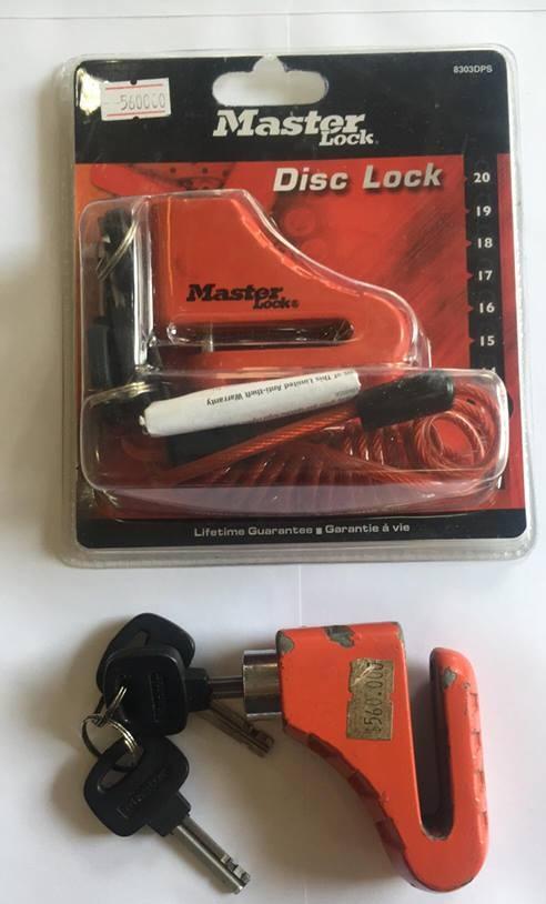 Khóa Master Lock 8303 EURDPS+ (Đỏ)