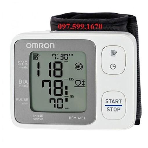 Máy đo huyết áp cổ tay OMRON HEM 6131 - Nhật Bản