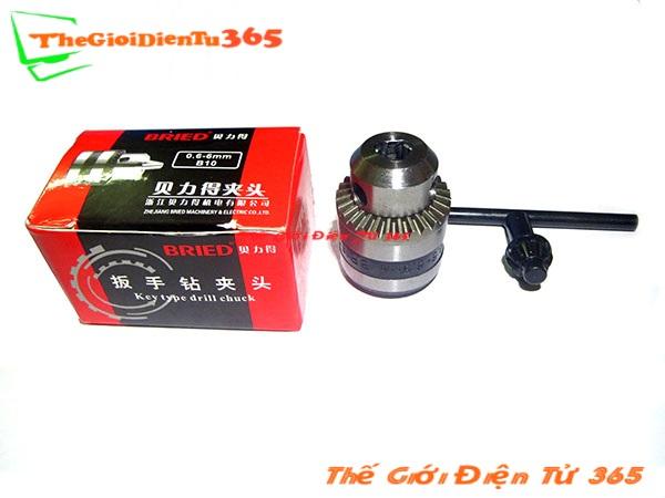 Đầu kẹp mũi khoan 3 chấu bried 0.6-6.5mm