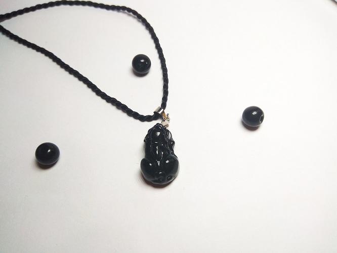 Dây chuyền tỳ hưu đá (Chọn màu theo ảnh)