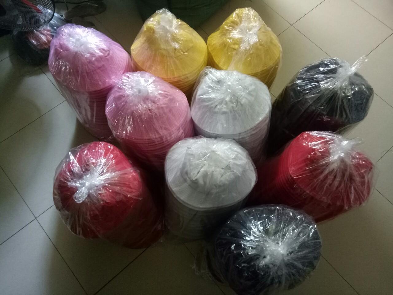 NÓN BUCKET ĐEN TRƠN MŨ TAI BÈO