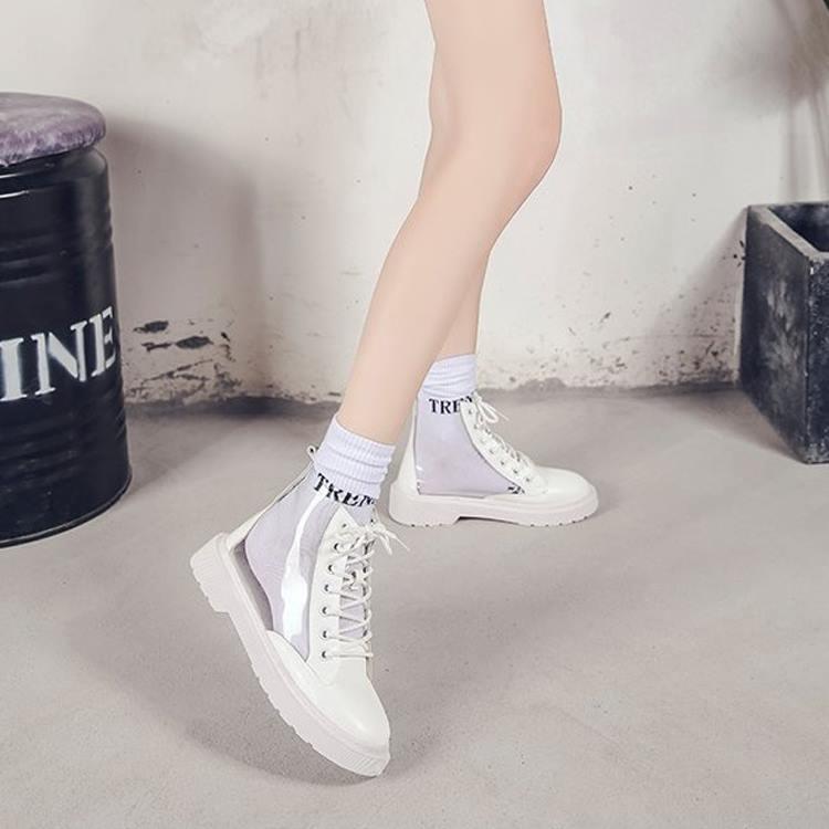 Giày oxfod giày bốt nữ thấp cổ hottrend 3 màu [Kèm hộp]