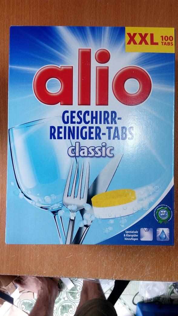 Viên Rửa Bát Alio 100 viên( NK Đức )