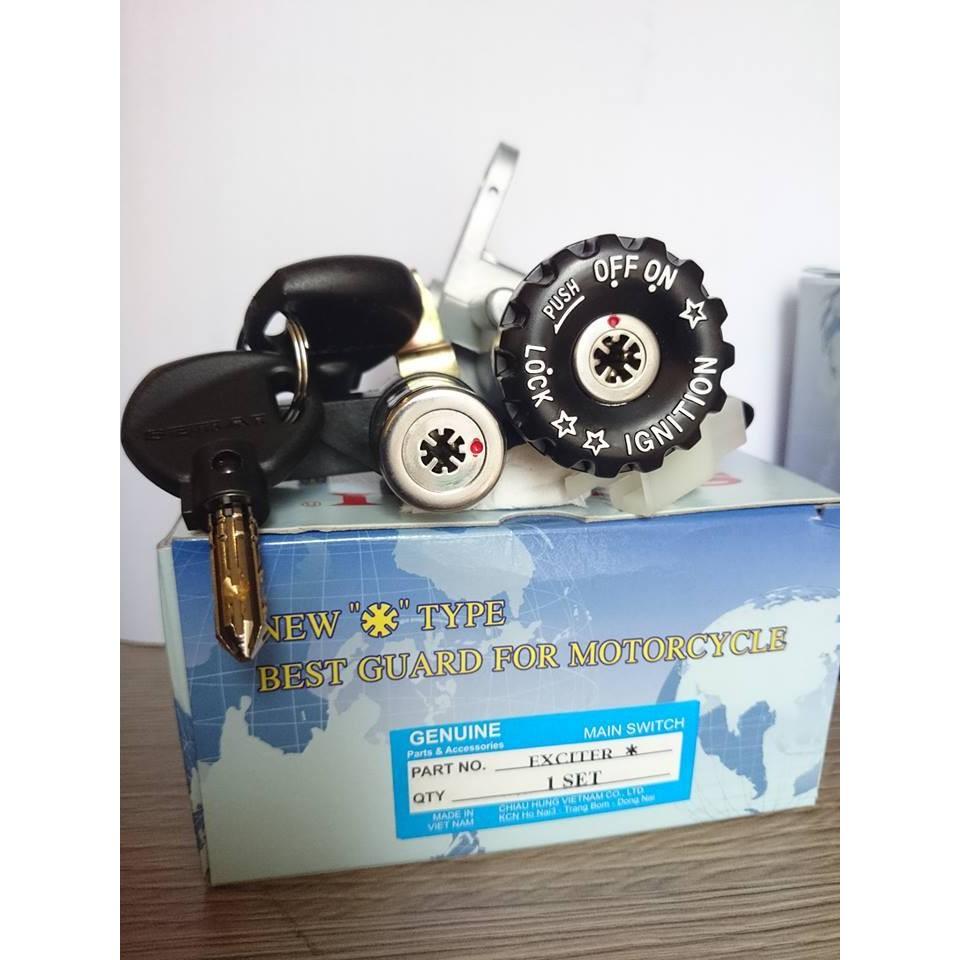 Khóa 8 chấu chống oản cho exciter 2006-2010