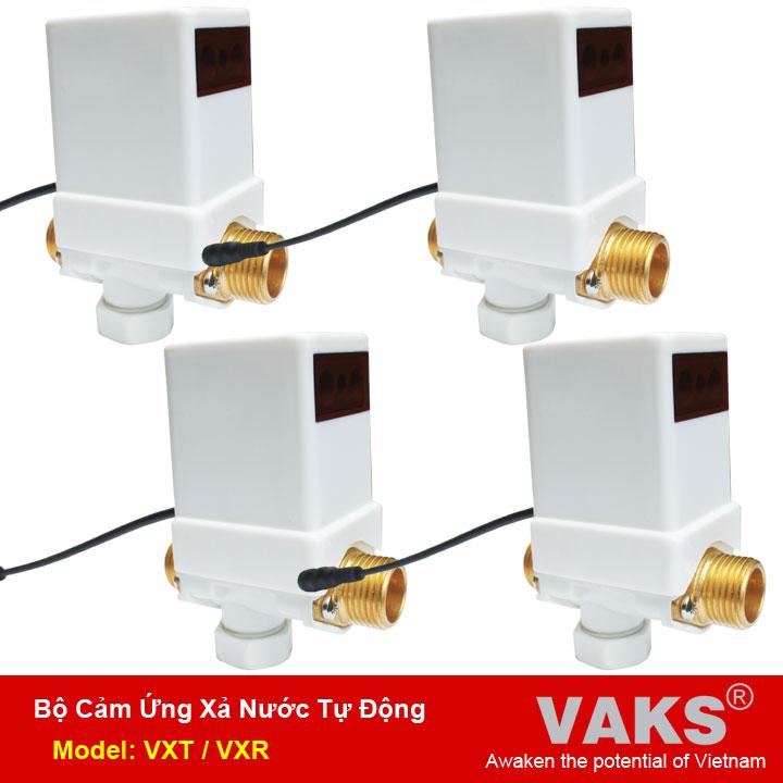 04 Bộ xả nước cảm ứng tự động cho bồn tiểu nam VAKS - Model: VXT  (dùng điện 12V DC)