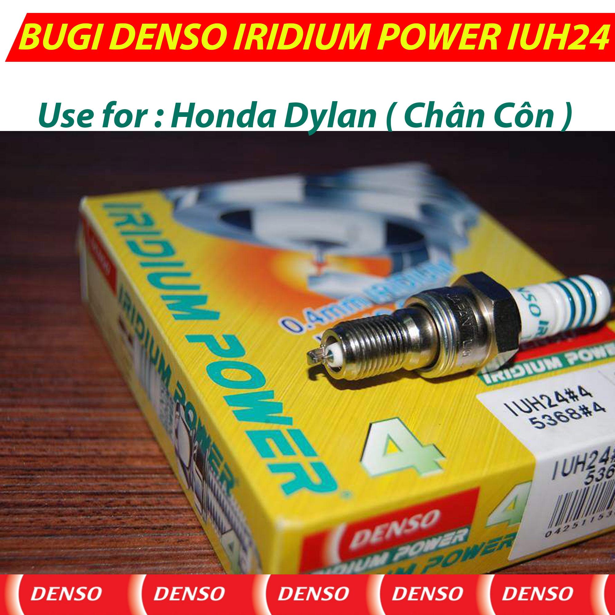 [HCM]Bugi IUH24 Chân Côn Honda Dylan DENSO IRIDIUM POWER