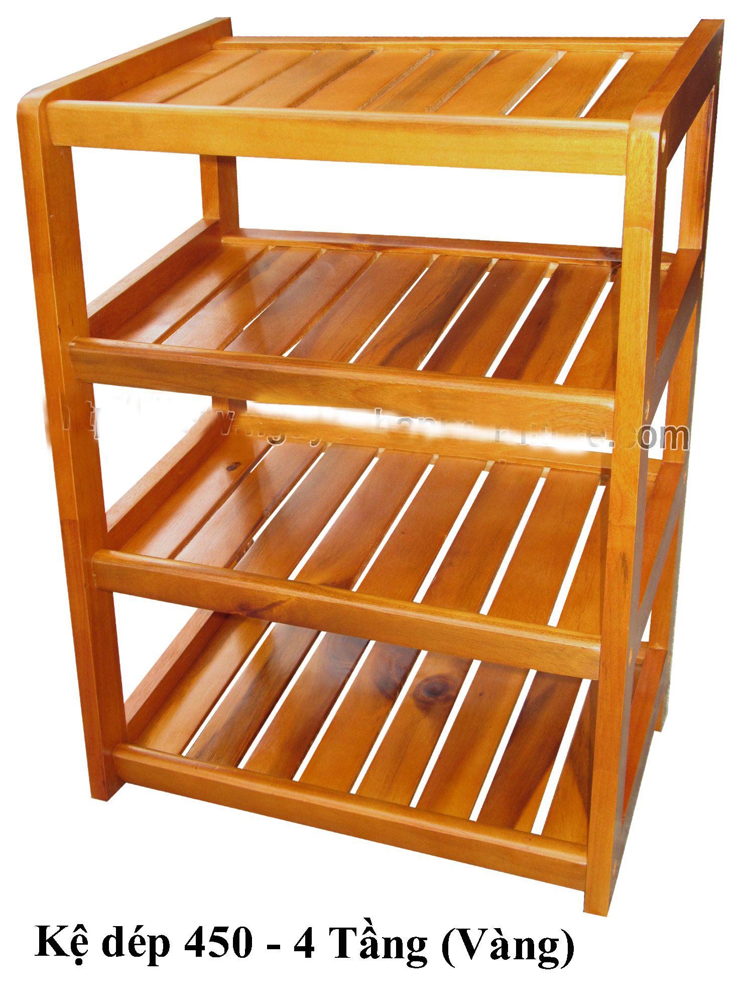 KỆ GIÀY DÉP 4 TẦNG RỘNG 45CM OHAHA
