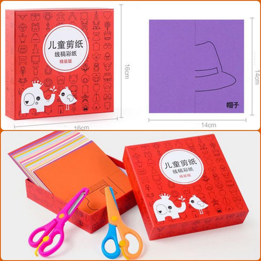 Bộ cắt dán giấy thông minh 240 chi tiết