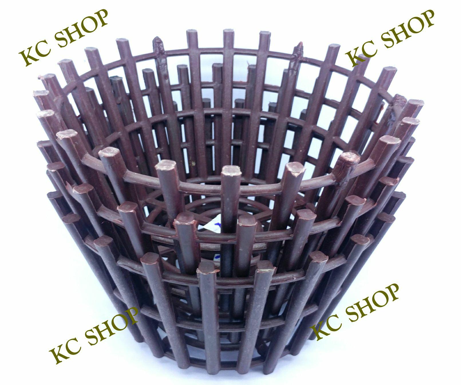 Com bo 3 chiếc giỏ trồng lan có kèm móc treo kích thước 20X10cm