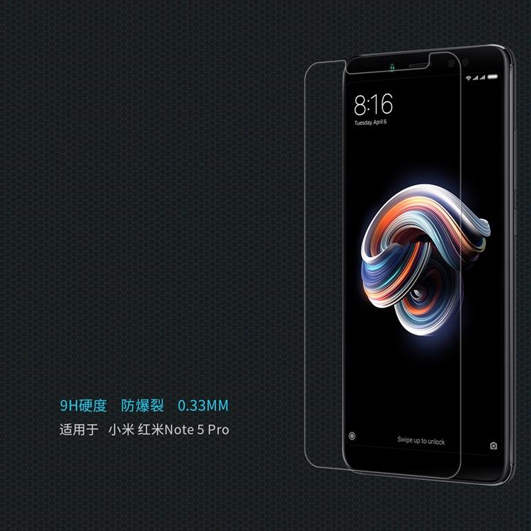 Miếng dán kính cường lực cho Xiaomi Redmi Note 5 Pro - Glass