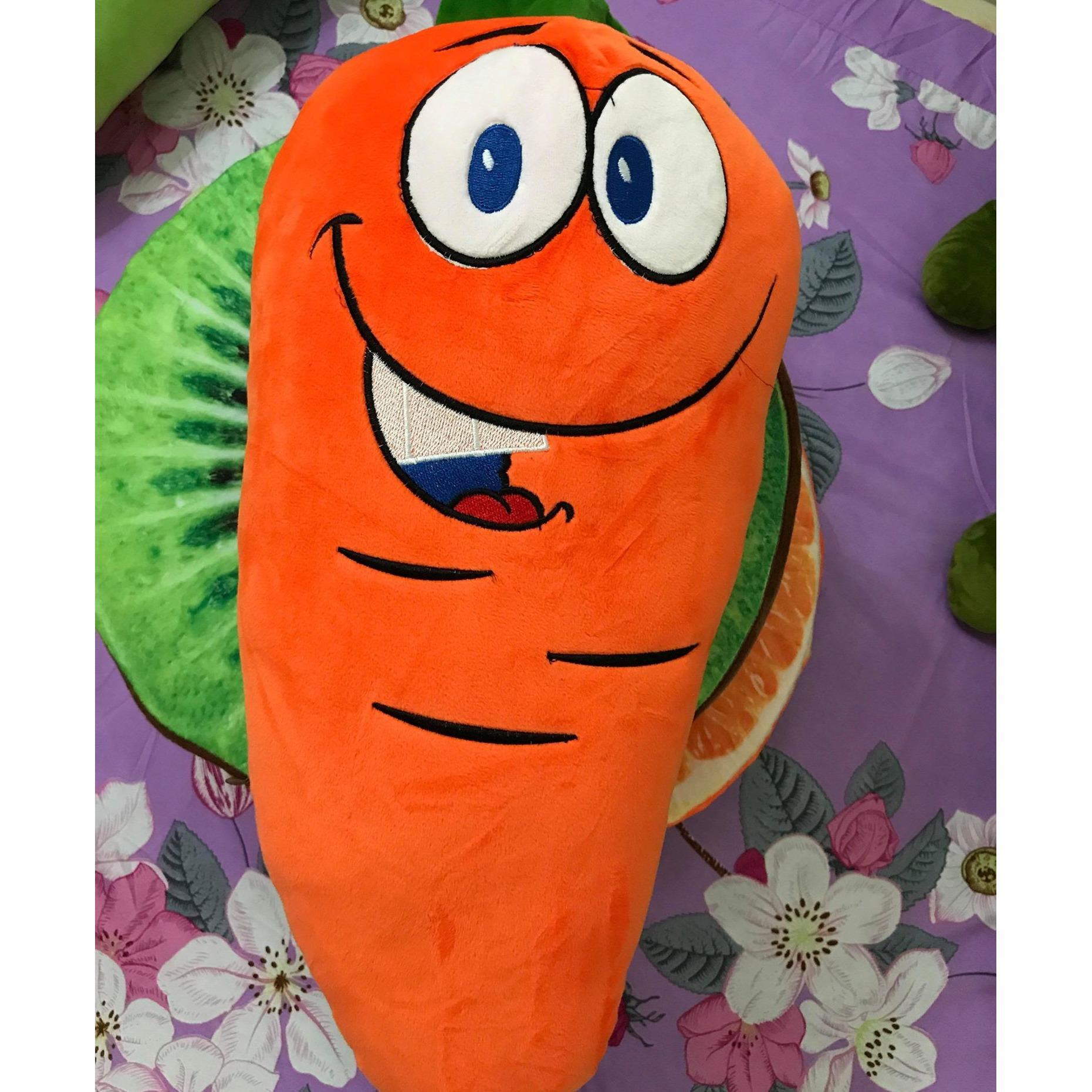 gối ôm hình cà rốt đáng yêu 110cm