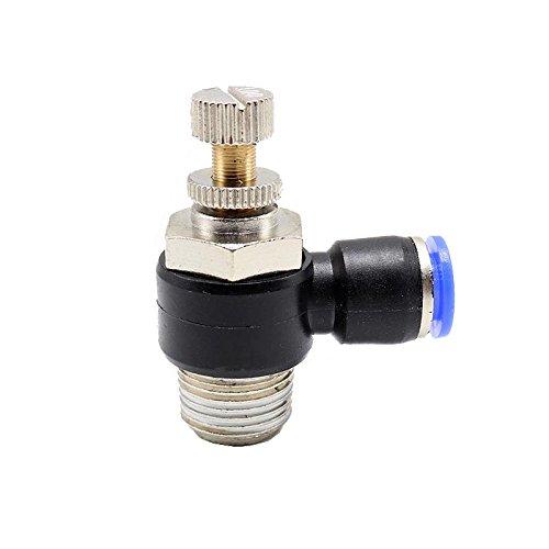 Van tiết lưu điều chỉnh khí nén SL 6-02 G1/4 ren 13mm