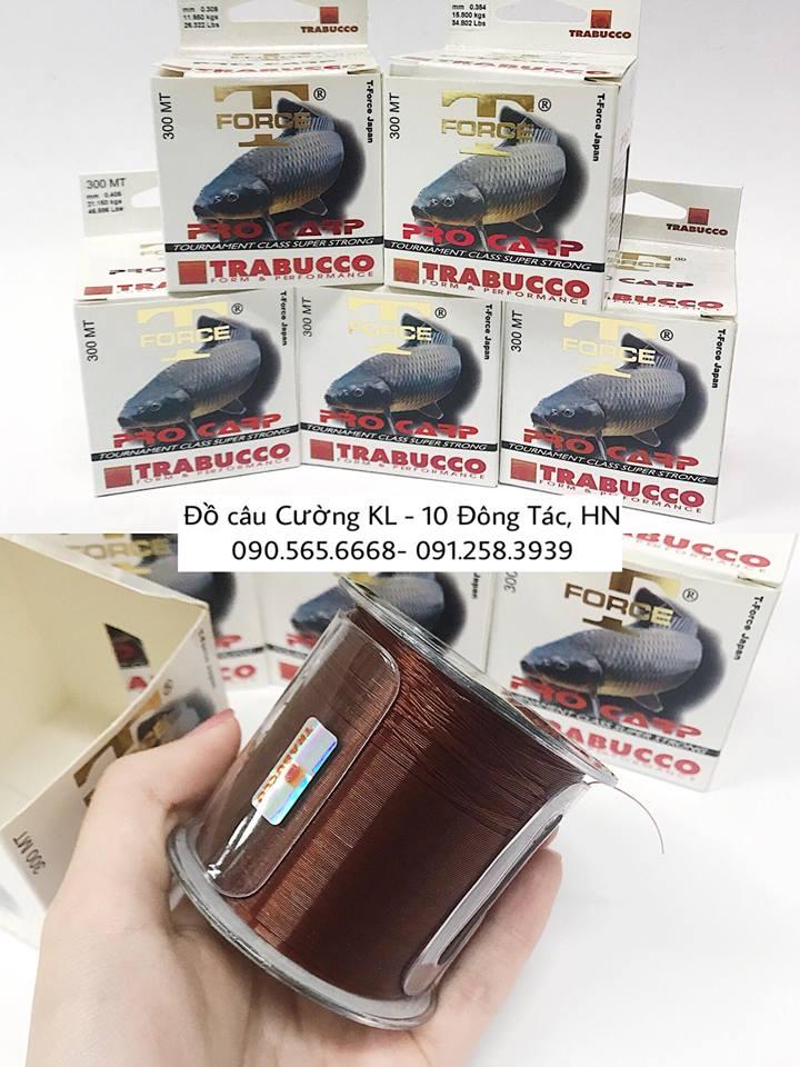 Cước Nhật câu cá Ion T-Force Trabucco Pro Carp dài 300m