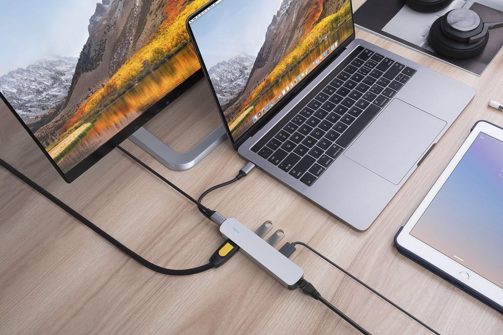 Cổng chuyển đa năng HyperDrive 4K HDMI 6-IN-1 USB-C HUB