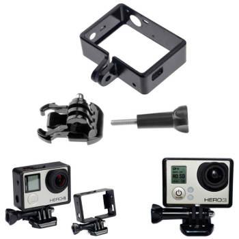 [HCM]Vỏ nhựa bảo vệ gopro hero4/3+ (Đen)