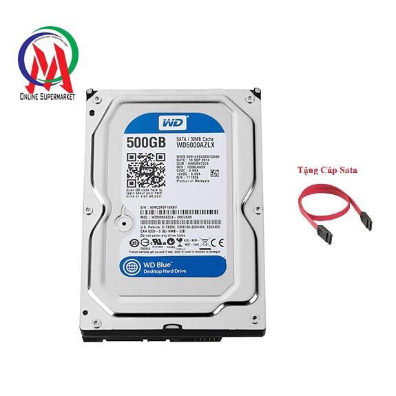 [HCM][Giá rẻ hủy diệt] Ổ CỨNG PC 500GB BH 24 T Tặng Cáp Sata