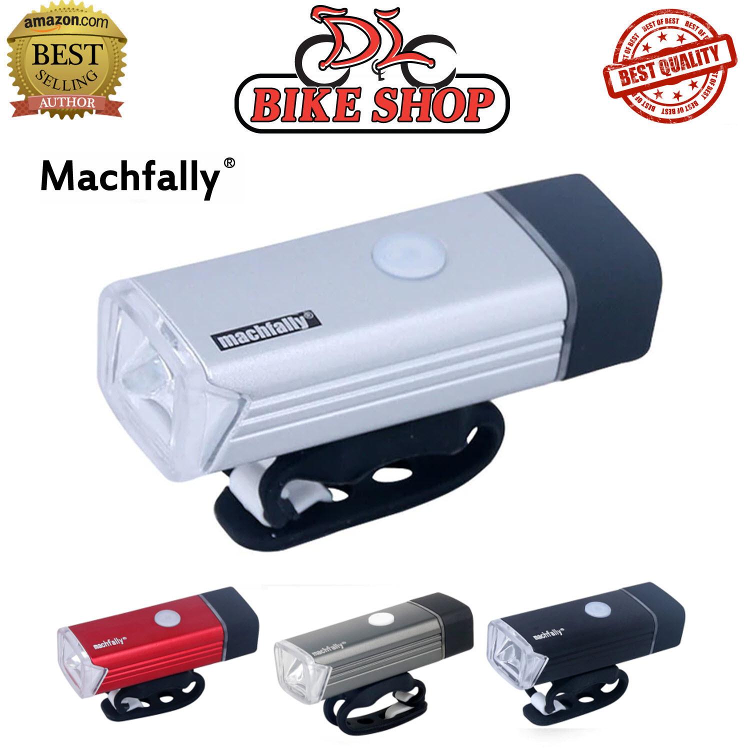 Đèn pha sạc usb Machfally Cho xe đạp