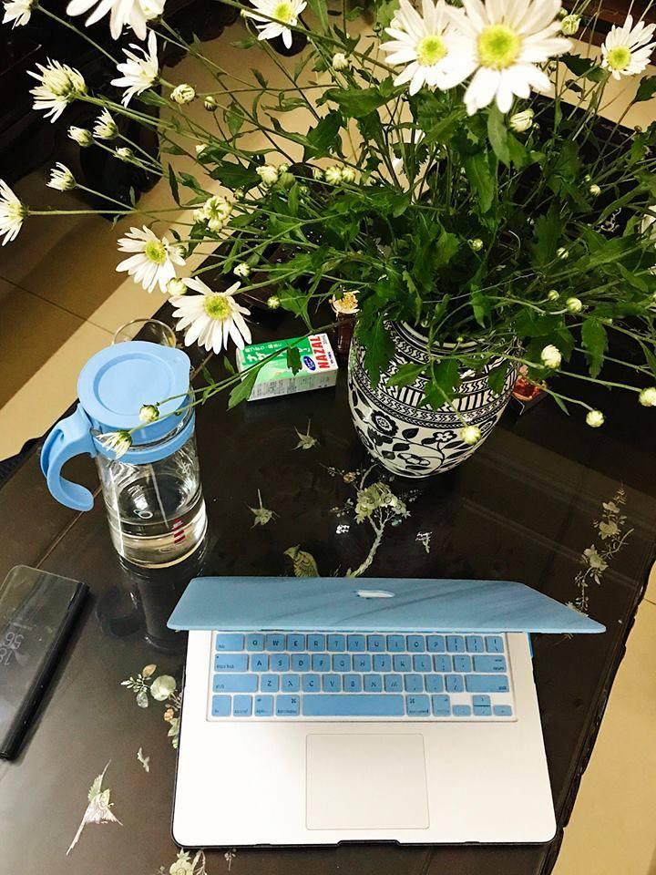Combo ốp + phủ phím xanh Pastel cho Macbook 13 Air