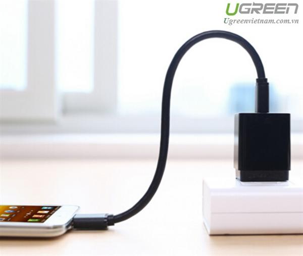Cáp chuyển USB 3.0 sang Micro B 1.5M Ugreen 10842 (Đen)