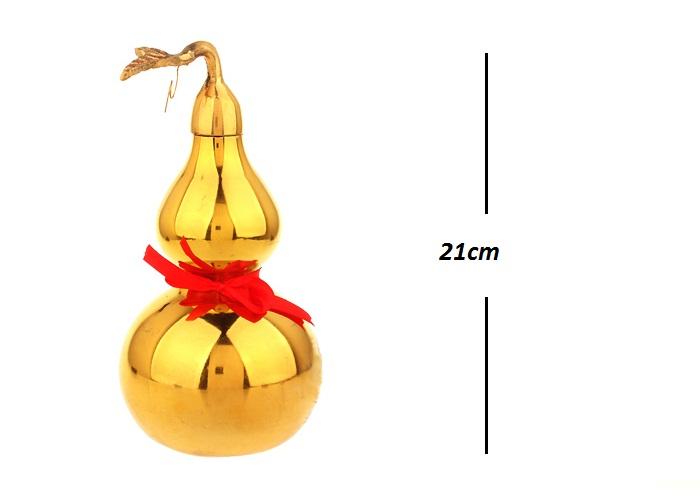 Hồ lô bát quái bằng đồng thau cỡ đại