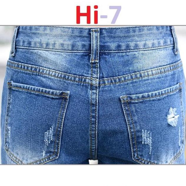 [HCM]Quần Jean Nam Rách Cao Cấp Vải Dày