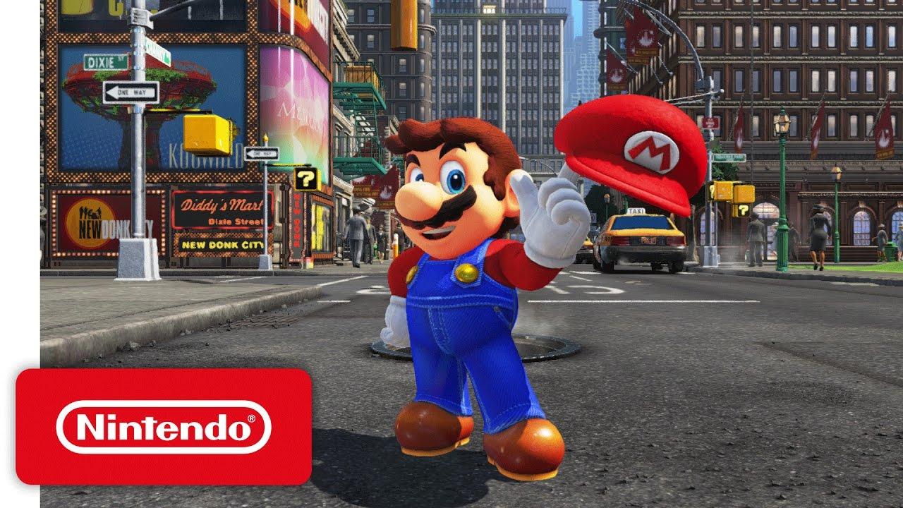 Đĩa game Nintendo Switch:Super Mario Odyssey
