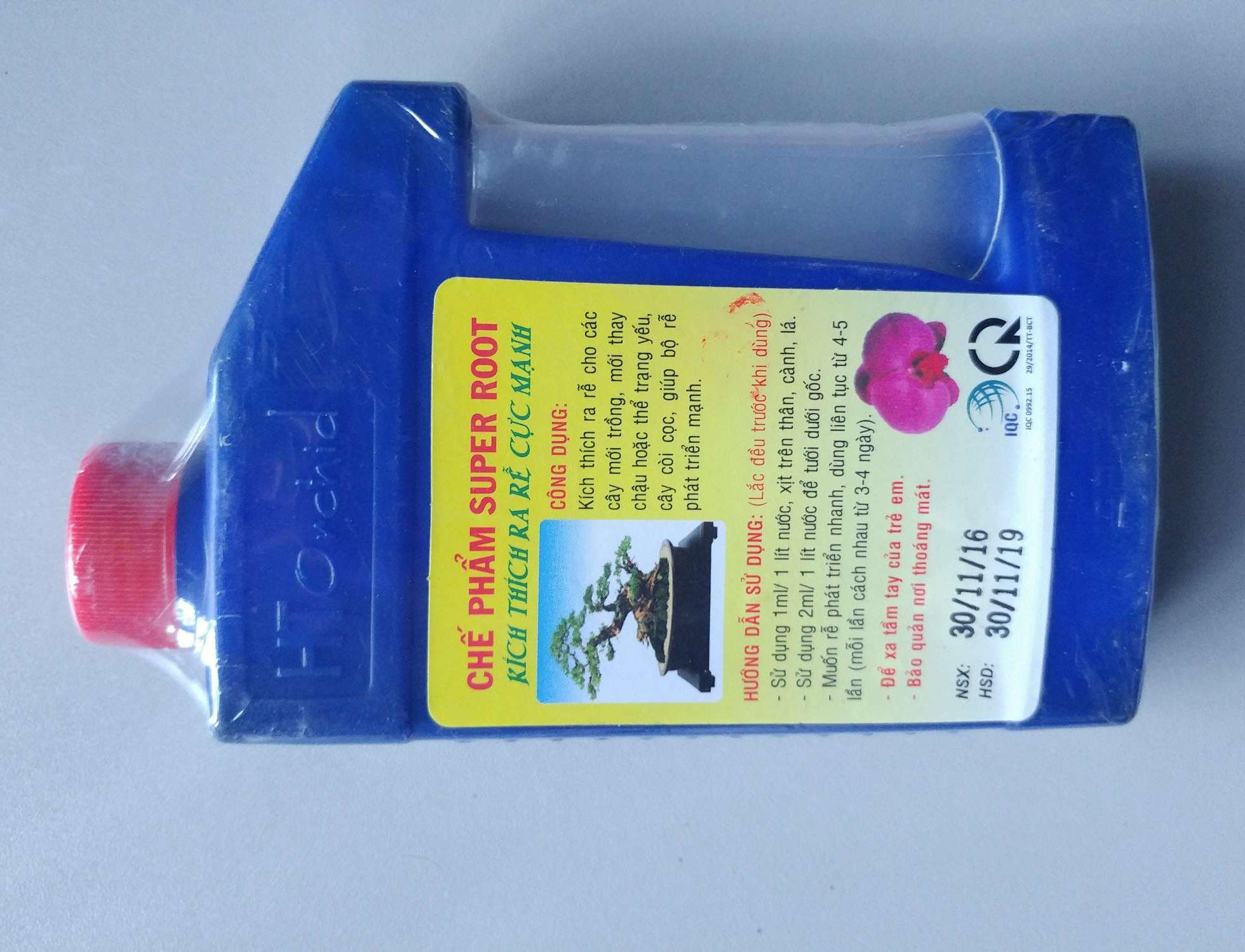 Phân bón kích rễ cho hoa lan, cây cảnh chai 200ml