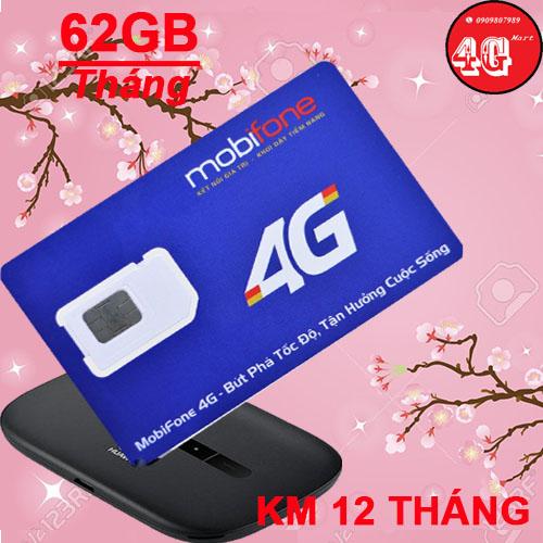 SIM 4G MOBIFONE TẶNG 62Gb/THÁNG TỐC ĐỘ CAO MDT120A